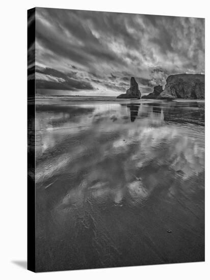 Bandon Beach, Oregon-John Ford-Stretched Canvas