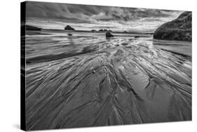 Bandon Beach, Oregon-John Ford-Stretched Canvas