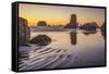 Bandon Beach, Oregon-John Ford-Framed Stretched Canvas