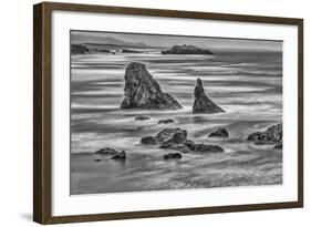 Bandon Beach, Oregon-John Ford-Framed Photographic Print