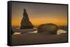 Bandon Beach, Oregon-John Ford-Framed Stretched Canvas