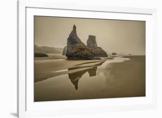 Bandon Beach, Oregon-John Ford-Framed Photographic Print