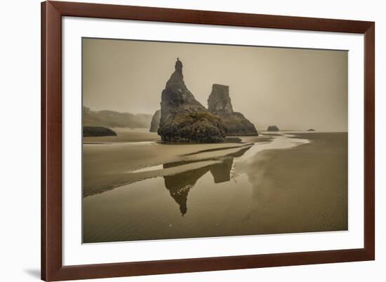 Bandon Beach, Oregon-John Ford-Framed Photographic Print