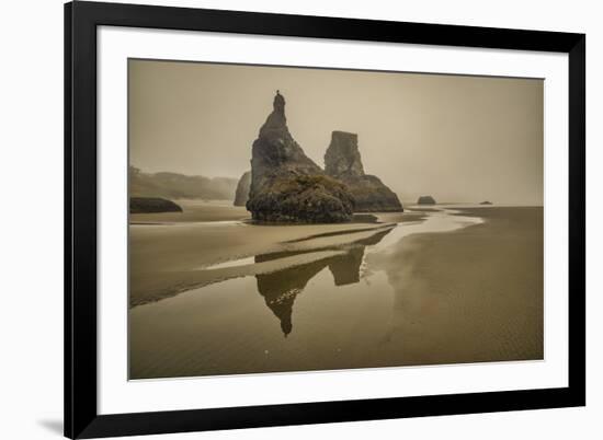 Bandon Beach, Oregon-John Ford-Framed Photographic Print