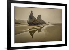 Bandon Beach, Oregon-John Ford-Framed Photographic Print