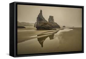 Bandon Beach, Oregon-John Ford-Framed Stretched Canvas