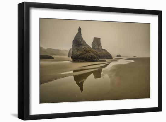 Bandon Beach, Oregon-John Ford-Framed Photographic Print