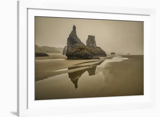 Bandon Beach, Oregon-John Ford-Framed Photographic Print