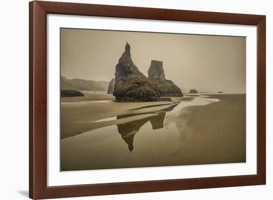 Bandon Beach, Oregon-John Ford-Framed Photographic Print