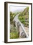 Bandon, Oregon, USA. A paved walking path on the Oregon coast.-Emily Wilson-Framed Photographic Print