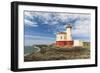 Bandon, Oregon, USA. The Coquille River Lighthouse on the Oregon coast.-Emily Wilson-Framed Photographic Print