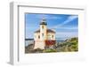 Bandon, Oregon, USA. The Coquille River Lighthouse on the Oregon coast.-Emily Wilson-Framed Photographic Print