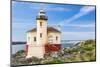 Bandon, Oregon, USA. The Coquille River Lighthouse on the Oregon coast.-Emily Wilson-Mounted Photographic Print