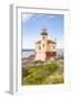 Bandon, Oregon, USA. The Coquille River Lighthouse on the Oregon coast.-Emily Wilson-Framed Photographic Print