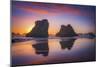 Bandon Sunset-Darren White Photography-Mounted Photographic Print