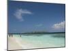 Bandos from the White Sand Beach, Island of Kuda Bandos, North Male Atoll, Maldives-Cindy Miller Hopkins-Mounted Photographic Print