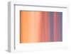 Bands of colour created by clouds at dusk, Estonia-Niall Benvie-Framed Photographic Print