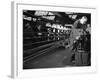 Bandsaws Being Sharpened at Slack Sellars and Co, Sheffield, South Yorkshire, 1963-Michael Walters-Framed Photographic Print