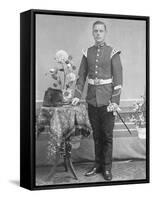 Bandsman, Fusiliers-null-Framed Stretched Canvas