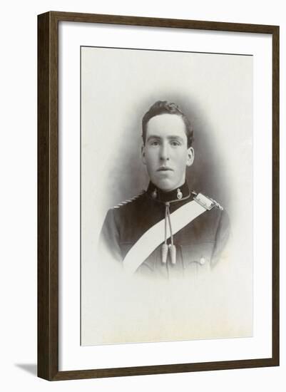 Bandsman of 7th Queen's Own Hussars-null-Framed Photographic Print