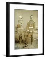 Bandsman of the Royal Inniskilling Fusiliers-null-Framed Art Print