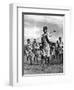 Bandsmen of the Northern Rhodesia Regiment Beat a Military Tattoo, Zimbabwe, Africa, 1936-null-Framed Giclee Print
