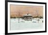 Bandstand, Branch Brook Park, Newark, New Jersey-null-Framed Art Print