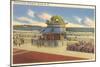 Bandstand, Hampton Beach, New Hampshire-null-Mounted Art Print