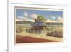 Bandstand, Hampton Beach, New Hampshire-null-Framed Premium Giclee Print