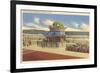 Bandstand, Hampton Beach, New Hampshire-null-Framed Premium Giclee Print