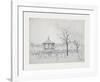 Bandstand, Peel Park, Salford, 1924-Laurence Stephen Lowry-Framed Premium Giclee Print