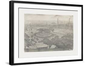 Bandstand, Peel Park , Salford, 1925-Laurence Stephen Lowry-Framed Premium Giclee Print