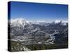 Banff and the Bow Valley Surrounded by the Rocky Mountains, Banff National Park, Alberta, Canada-DeFreitas Michael-Stretched Canvas