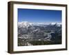 Banff and the Bow Valley Surrounded by the Rocky Mountains, Banff National Park, Alberta, Canada-DeFreitas Michael-Framed Photographic Print