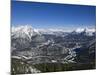 Banff and the Bow Valley Surrounded by the Rocky Mountains, Banff National Park, Alberta, Canada-DeFreitas Michael-Mounted Photographic Print