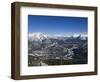 Banff and the Bow Valley Surrounded by the Rocky Mountains, Banff National Park, Alberta, Canada-DeFreitas Michael-Framed Photographic Print