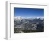 Banff and the Bow Valley Surrounded by the Rocky Mountains, Banff National Park, Alberta, Canada-DeFreitas Michael-Framed Photographic Print