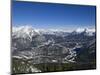 Banff and the Bow Valley Surrounded by the Rocky Mountains, Banff National Park, Alberta, Canada-DeFreitas Michael-Mounted Photographic Print
