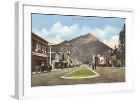 Banff Avenue, Alberta-null-Framed Art Print