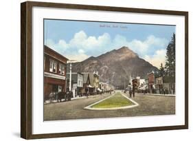 Banff Avenue, Alberta-null-Framed Art Print