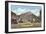 Banff Avenue, Alberta-null-Framed Art Print