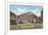 Banff Avenue, Alberta-null-Framed Art Print