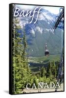 Banff, Canada - Gondola-Lantern Press-Framed Stretched Canvas