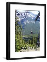 Banff, Canada - Gondola-Lantern Press-Framed Art Print