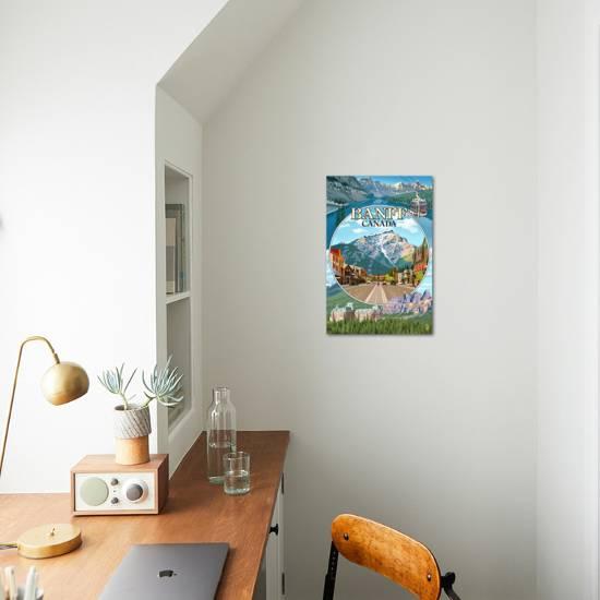 Banff Canada Montage Prints Lantern Press Allposters Com - Spa Wall Art Canada Banff Canada Montage Prints Lantern Press Allposters Com - Spa Wall Art Canada