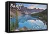 Banff, Canada - Moraine Lake-Lantern Press-Framed Stretched Canvas