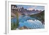 Banff, Canada - Moraine Lake-Lantern Press-Framed Art Print