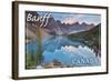 Banff, Canada - Moraine Lake-Lantern Press-Framed Art Print