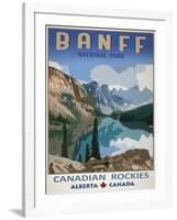 Banff, Canada-Mark Chandon-Framed Giclee Print