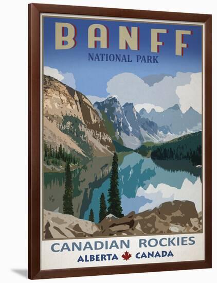 Banff, Canada-Mark Chandon-Framed Giclee Print